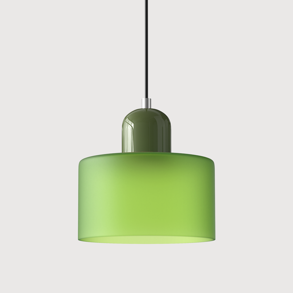 Contemporary Colorful Glass Pendant Light for Kitchen Island