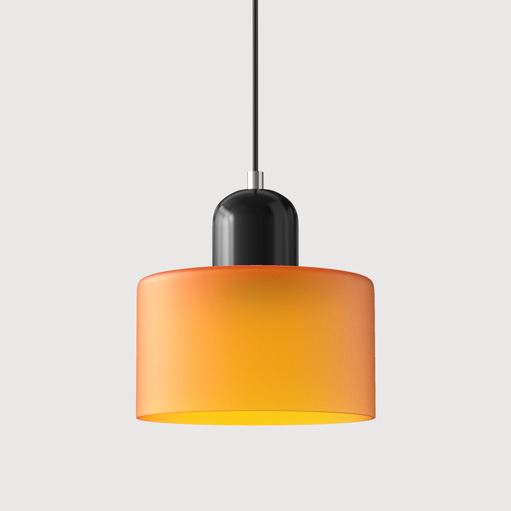 Contemporary Colorful Glass Pendant Light for Kitchen Island