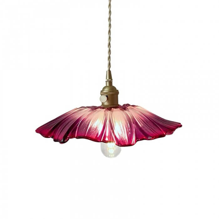 Glass pendant lamp vintage design lamp 0