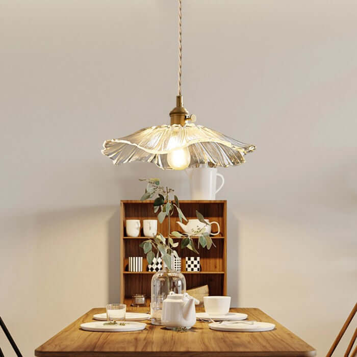 Glass pendant lamp vintage design lamp 4