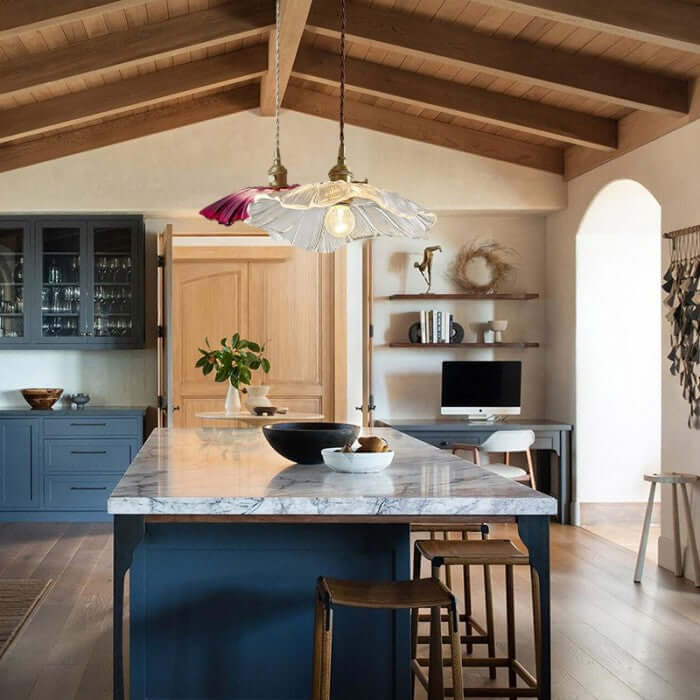 Glass pendant lamp vintage design lamp 7