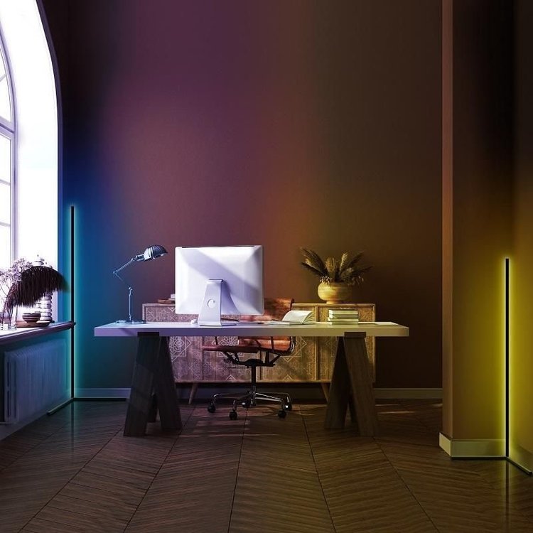 LumaLink | Smart Voice-Controlled LED Floor Lamp