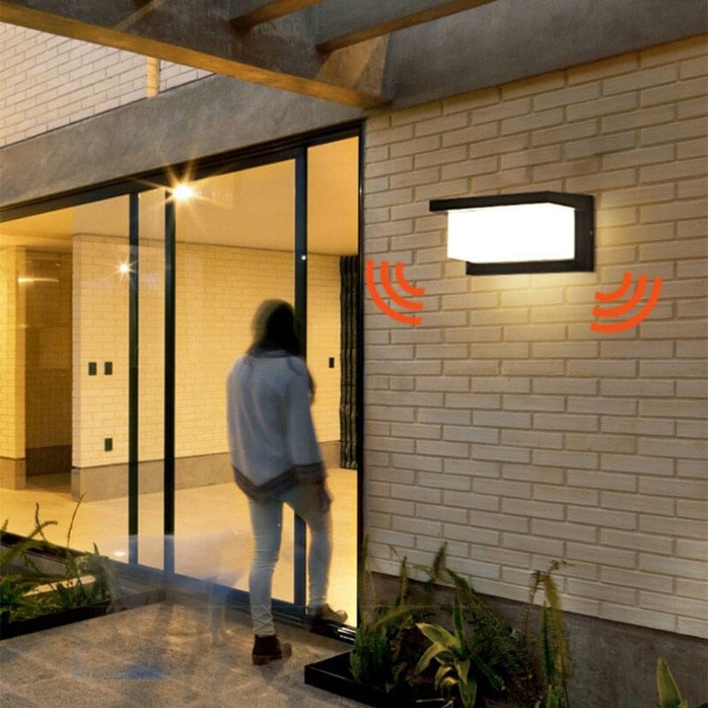 AstraGuard Waterproof Motion Sensor LED Wall Lamps