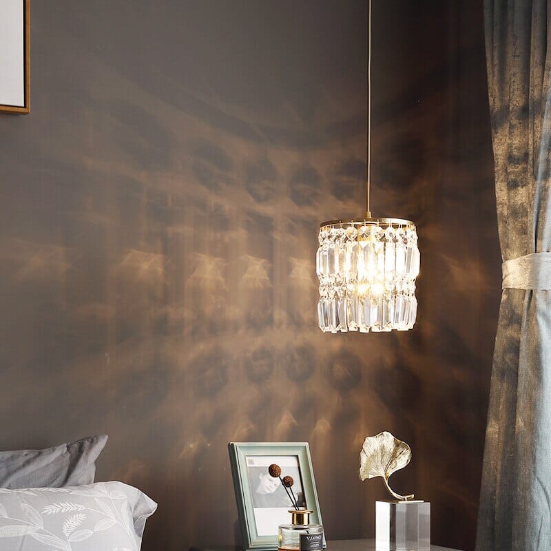 Eloria Crystal Pendants Laser Cut Hand Polished Shine