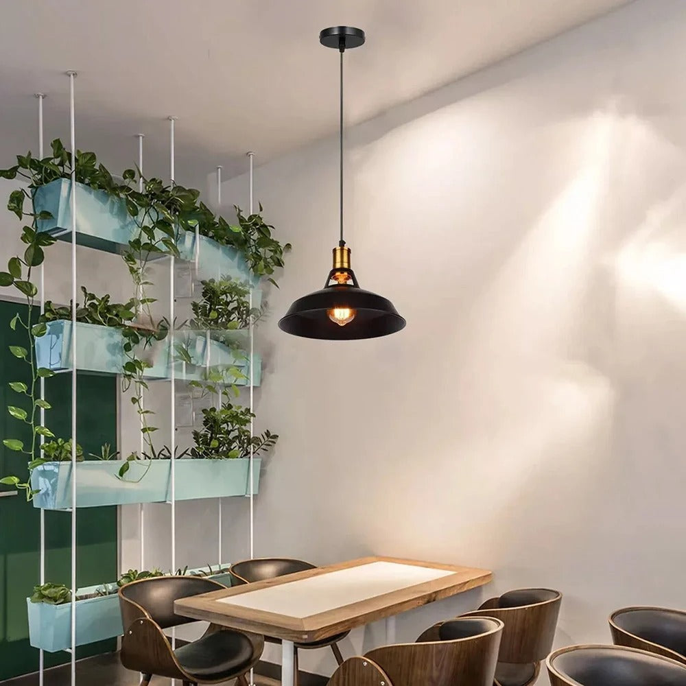 Industrial Metal Pendant Light