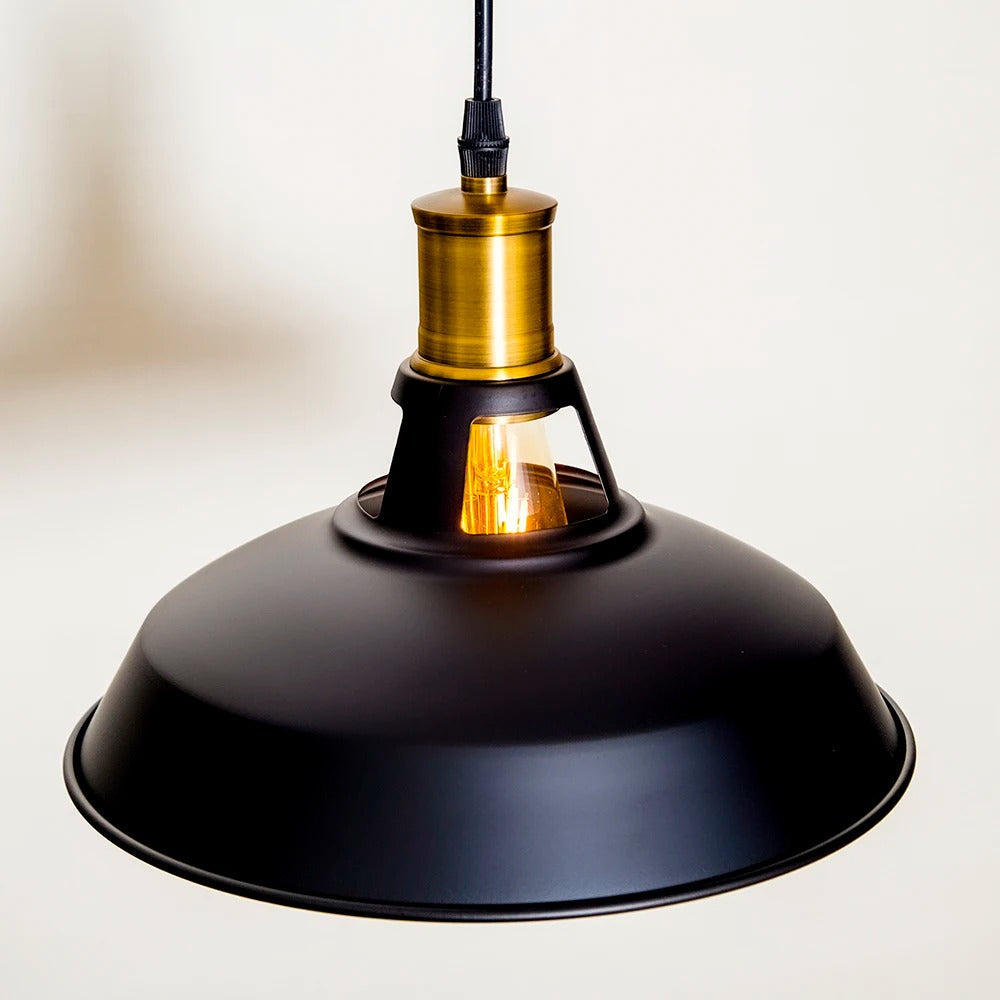 Industrial Metal Pendant Light