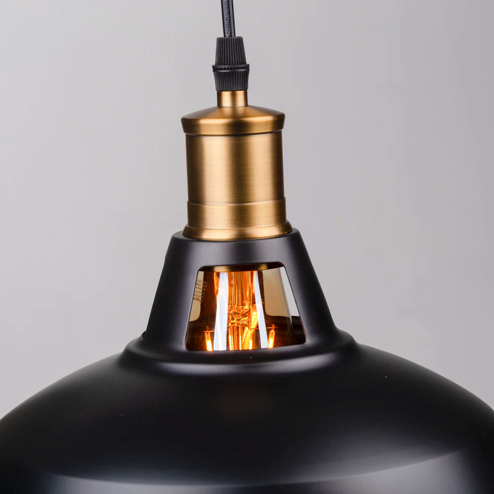 Industrial Metal Pendant Light