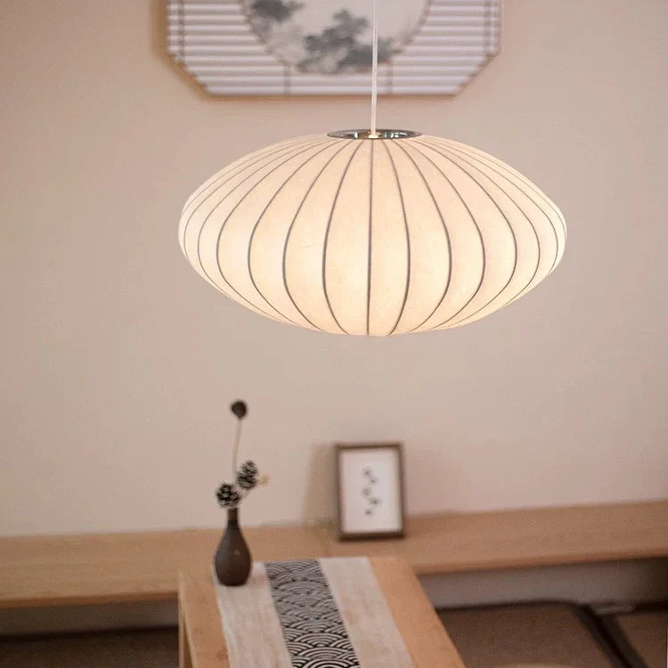 Hinari Japandi Pendant Light for Bedroom
