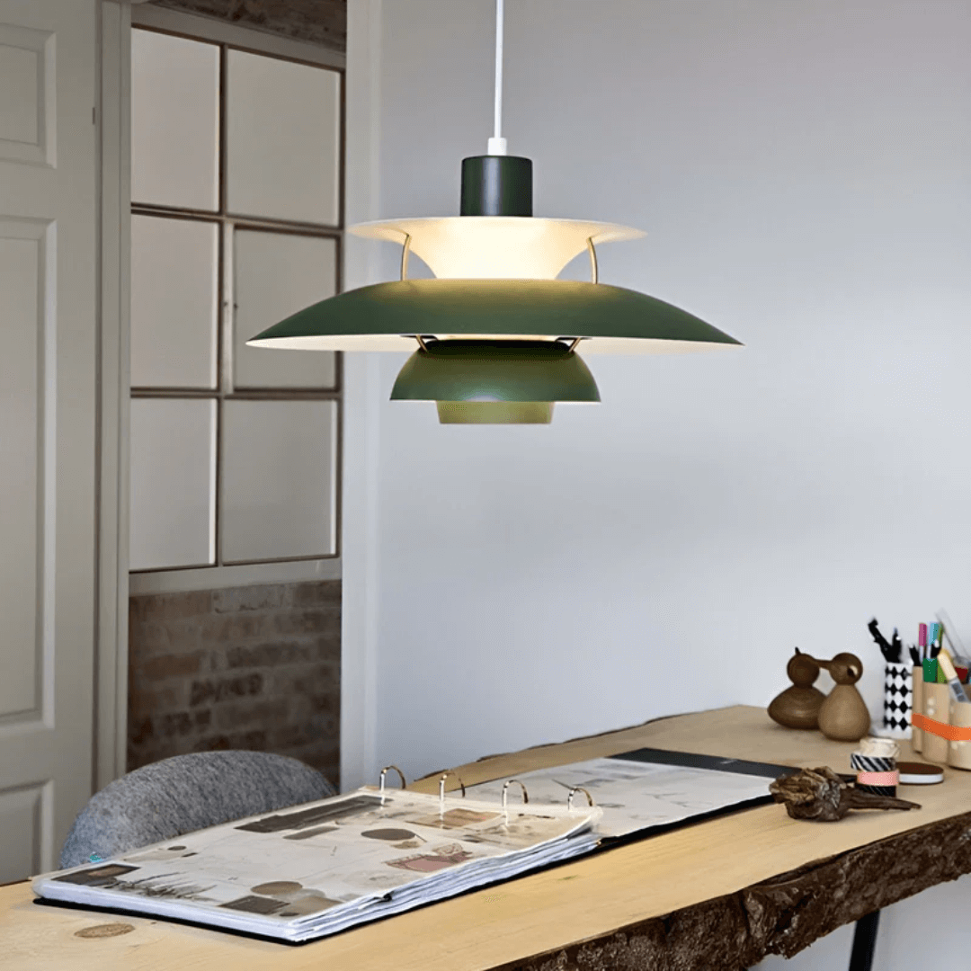 LED pendant light modern colorful metal design 0
