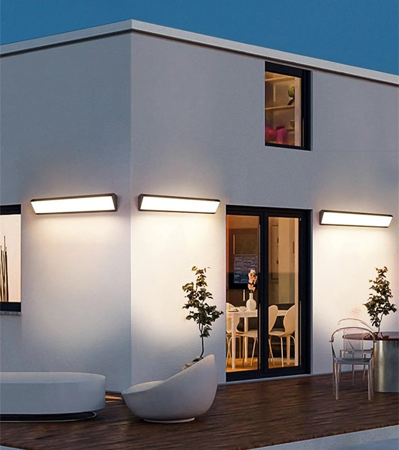 Avelin | Weatherproof LED Outdoor Spotlight, Modern Warm White With Motion Sensor For Garden, Patio And Yard, 60 Or 90 Cm