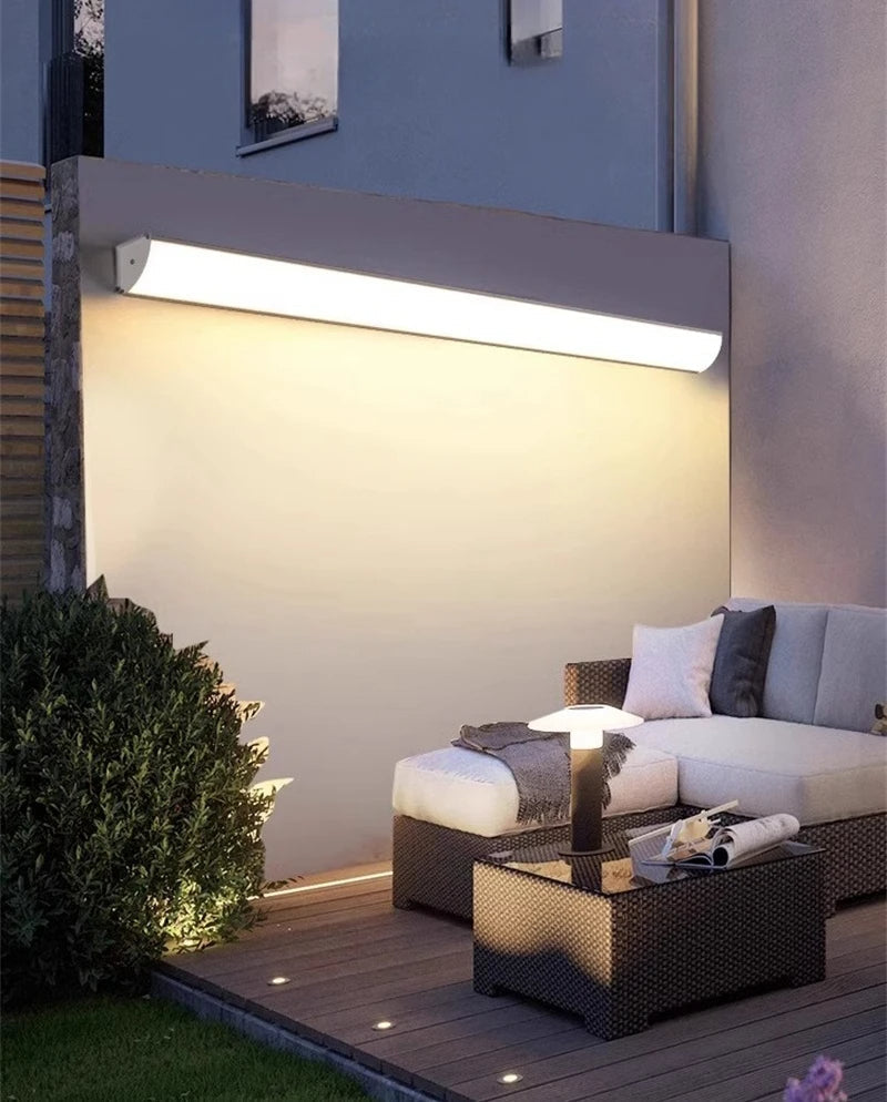 Avelin | Weatherproof LED Outdoor Spotlight, Modern Warm White With Motion Sensor For Garden, Patio And Yard, 60 Or 90 Cm