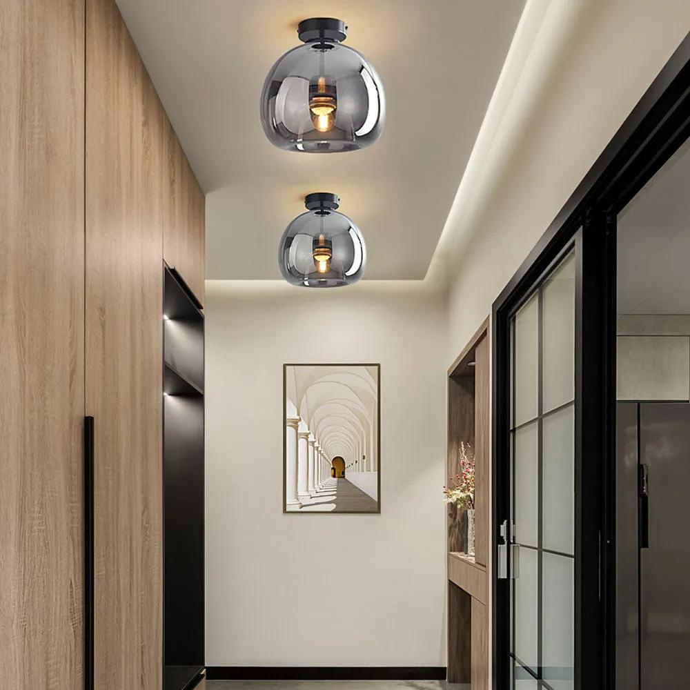 Solvian | Black Ceiling Light