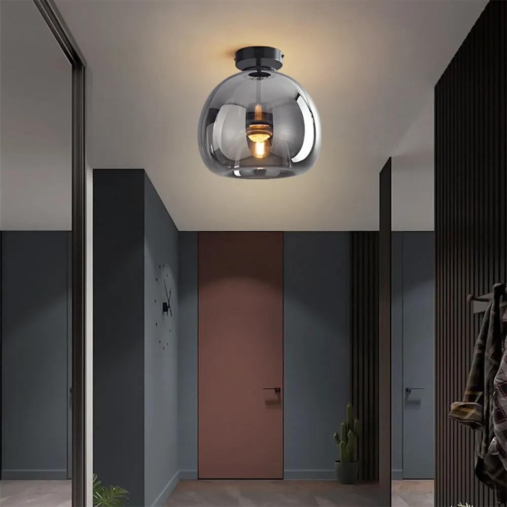 Solvian | Black Ceiling Light