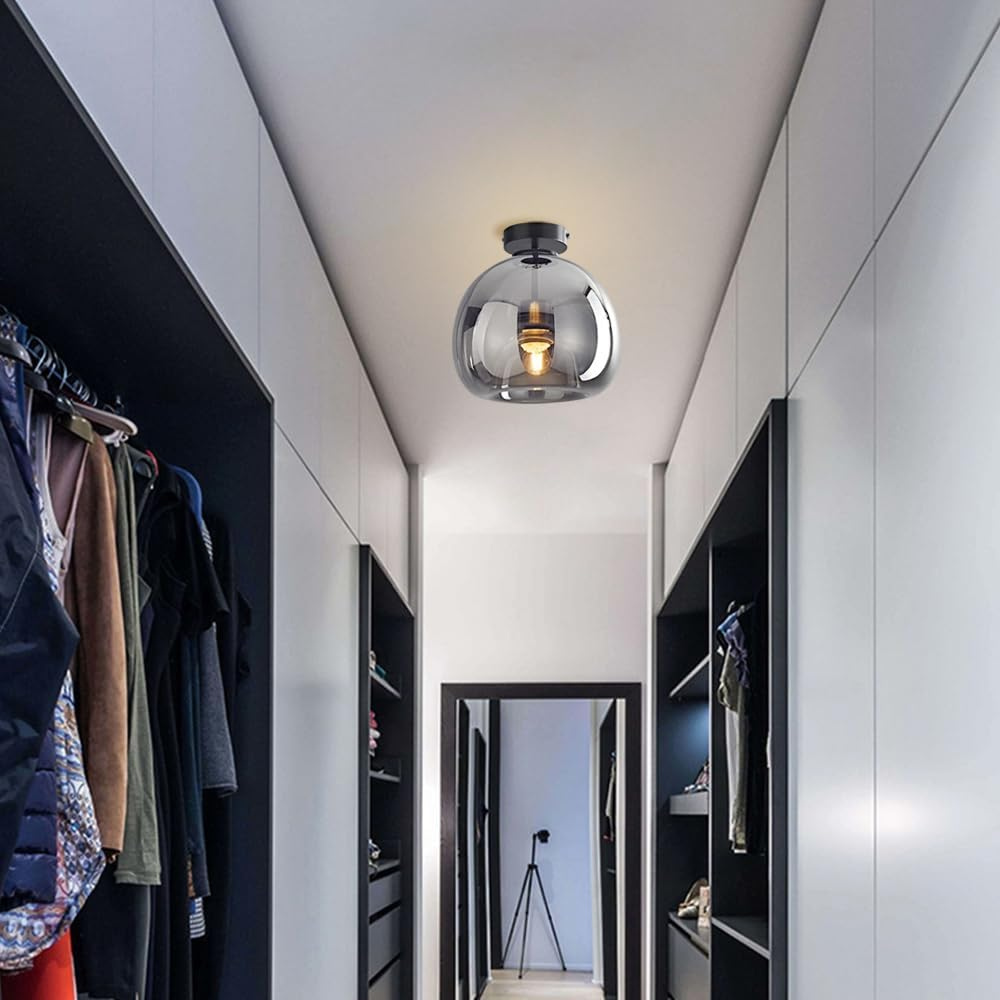 Solvian | Black Ceiling Light