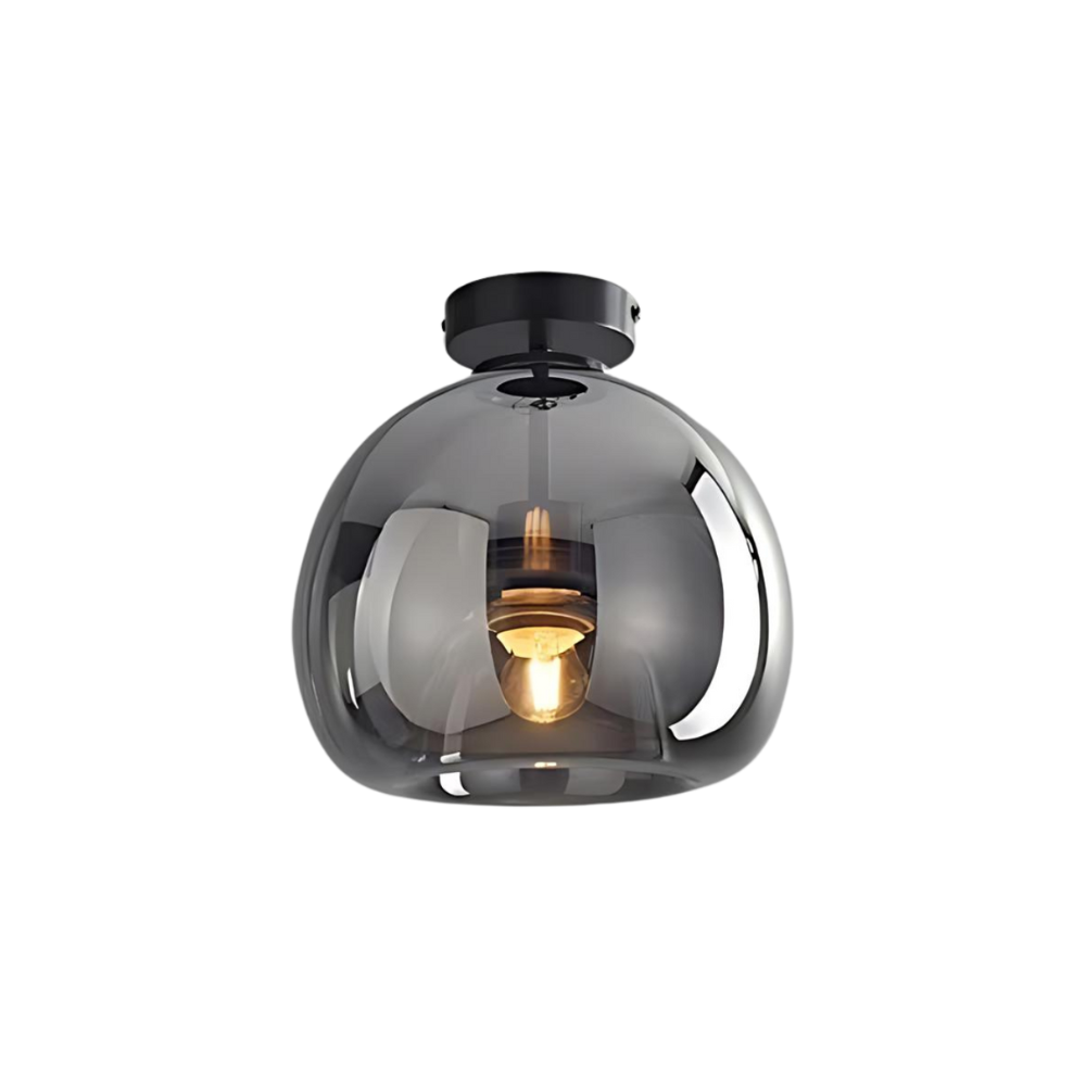 Solvian | Black Ceiling Light