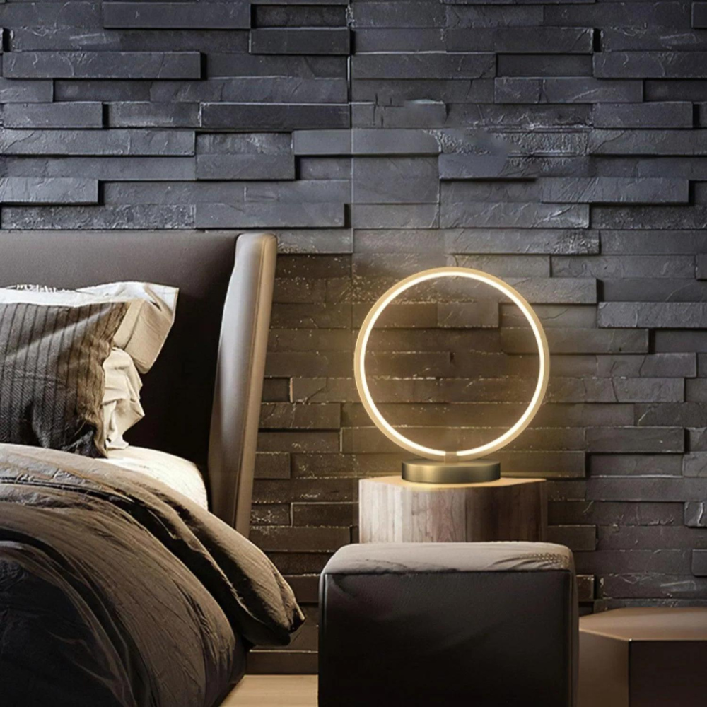 Lunara | Stylish Circle LED Table Lamp
