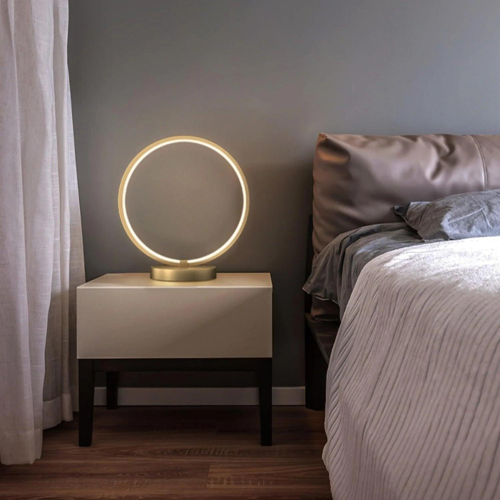 Lunara | Stylish Circle LED Table Lamp