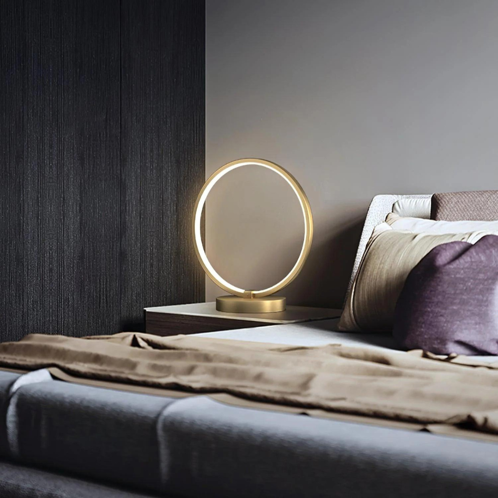 Lunara | Stylish Circle LED Table Lamp
