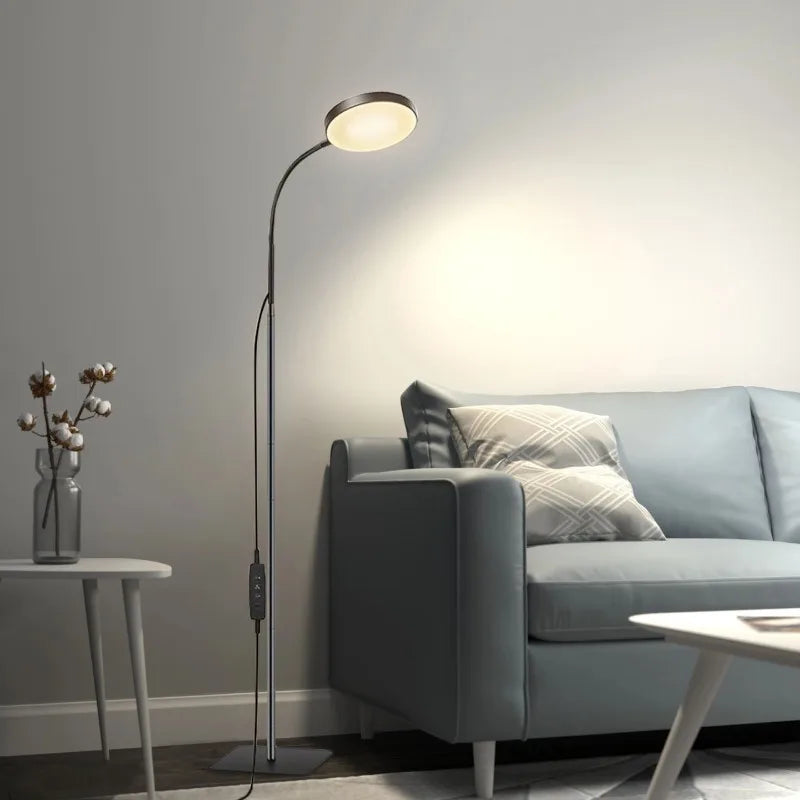 Avelume | Contemporary LED Floor Lamp for Living Rooms, Bedrooms and Hallways