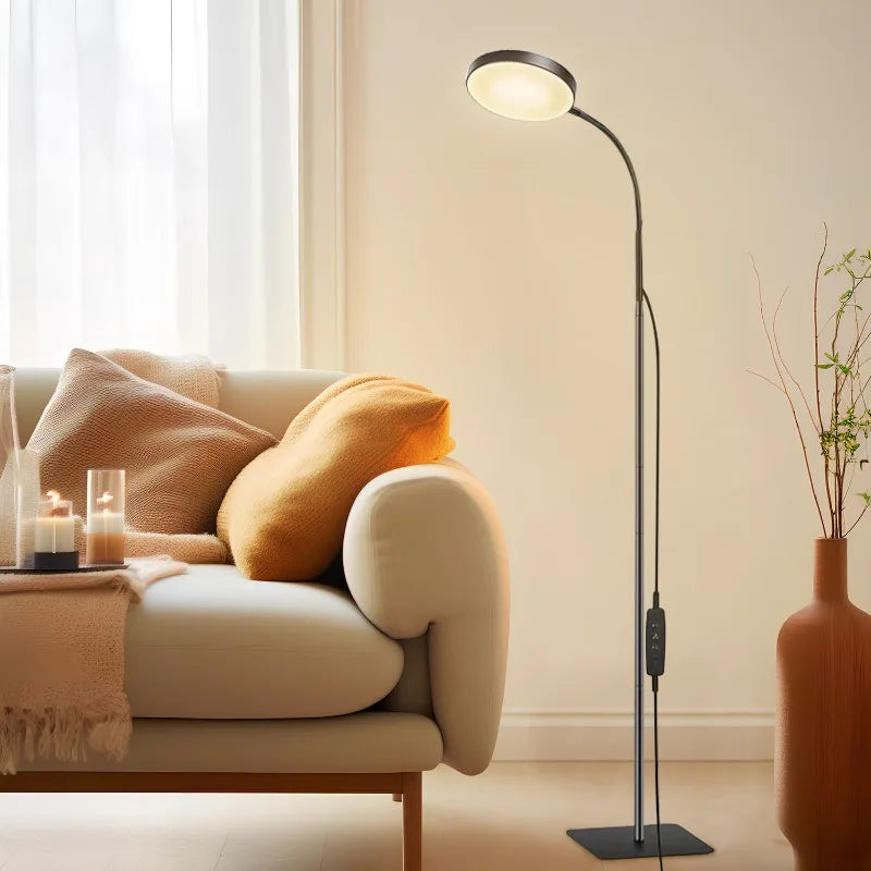 Avelume | Contemporary LED Floor Lamp for Living Rooms, Bedrooms and Hallways