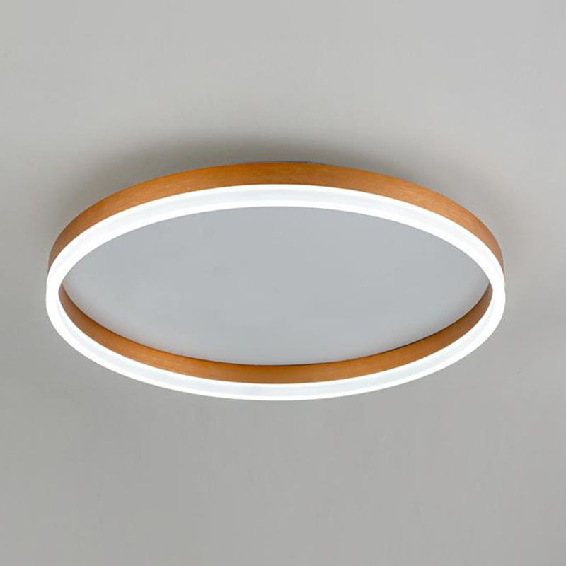 Ardena | Round LED Ceiling Light, Modern Black & Gold Dimmable Metal Design For Living Room & Bedroom