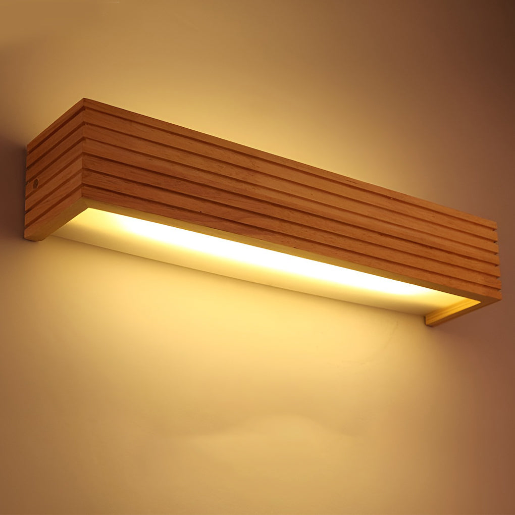 Fjelline | Waterproof Rectangular Nordic LED Wall Light for Mirrors