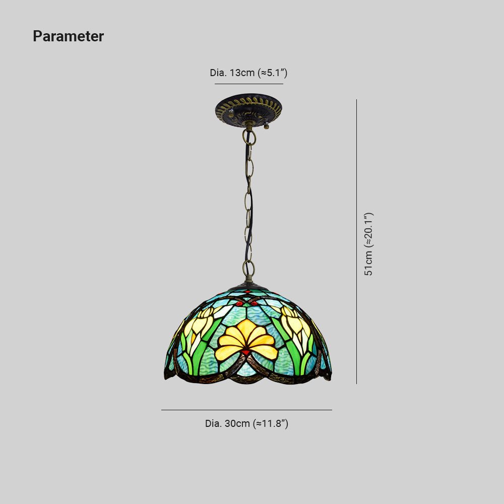 Elowen | Vintage Hanging Lamp