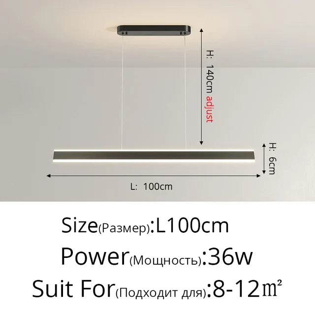 Astrae | Modern Minimalist LED Pendant Light For Rooms