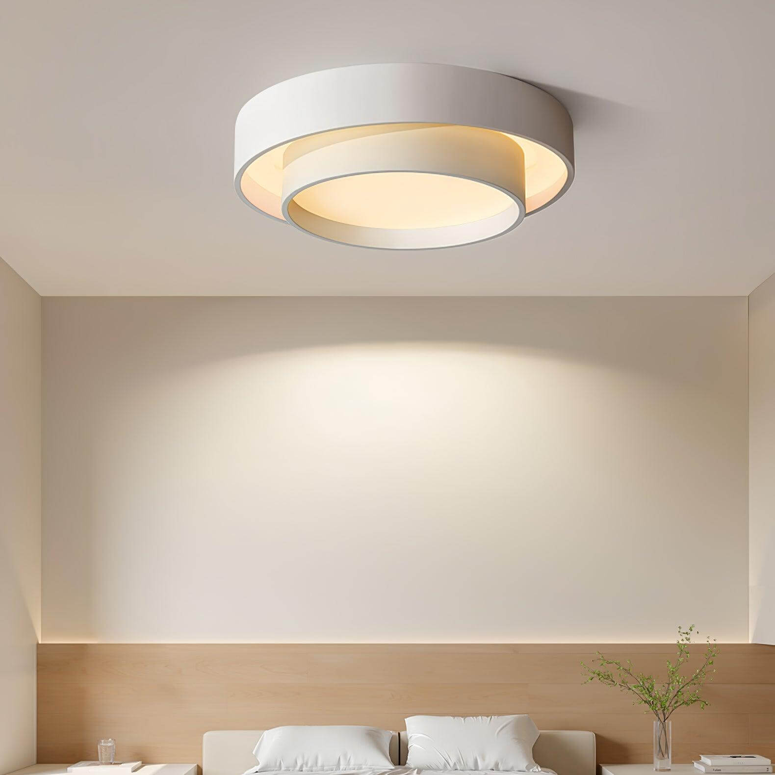 Modern LED ceiling light - round 2