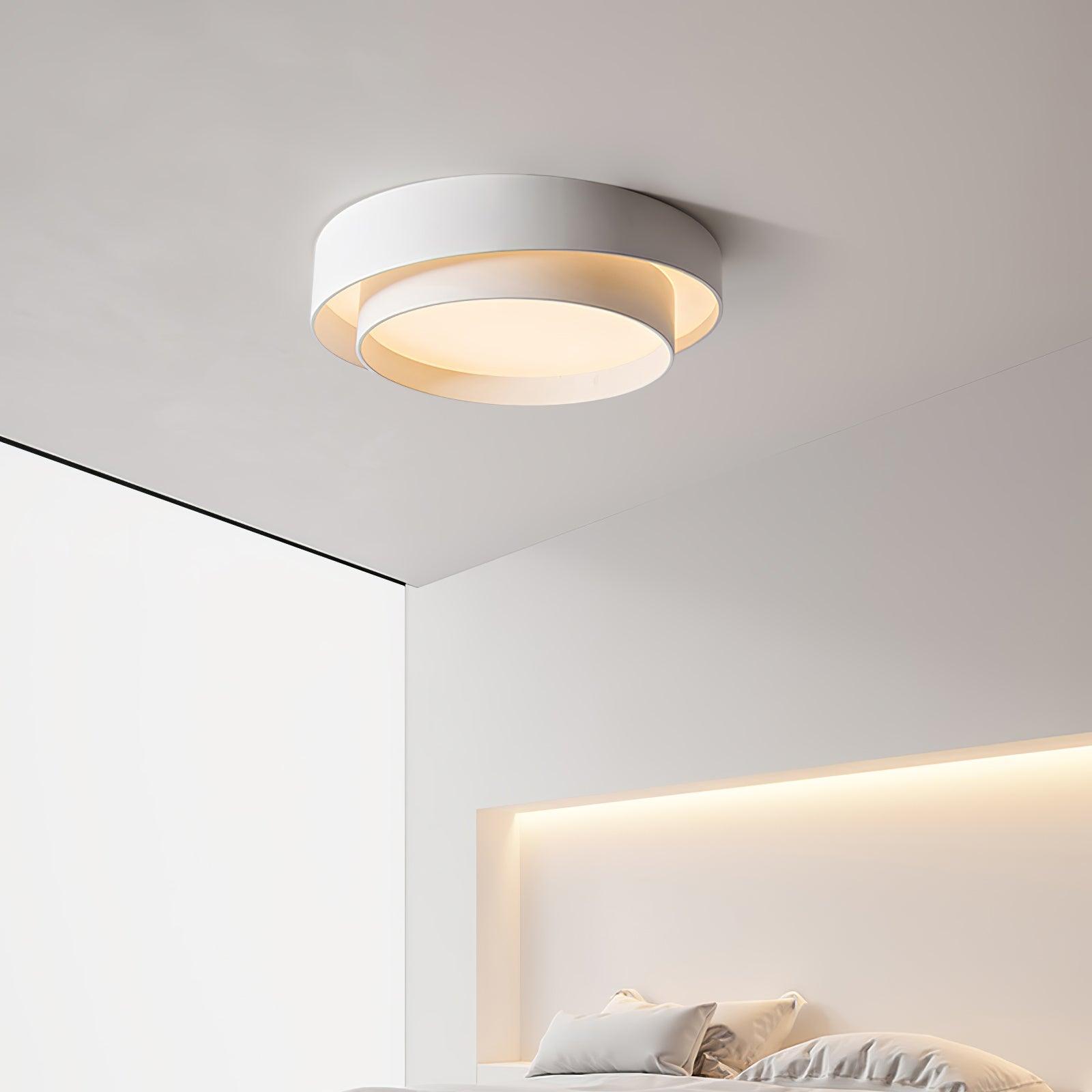 Modern LED ceiling light - round 3