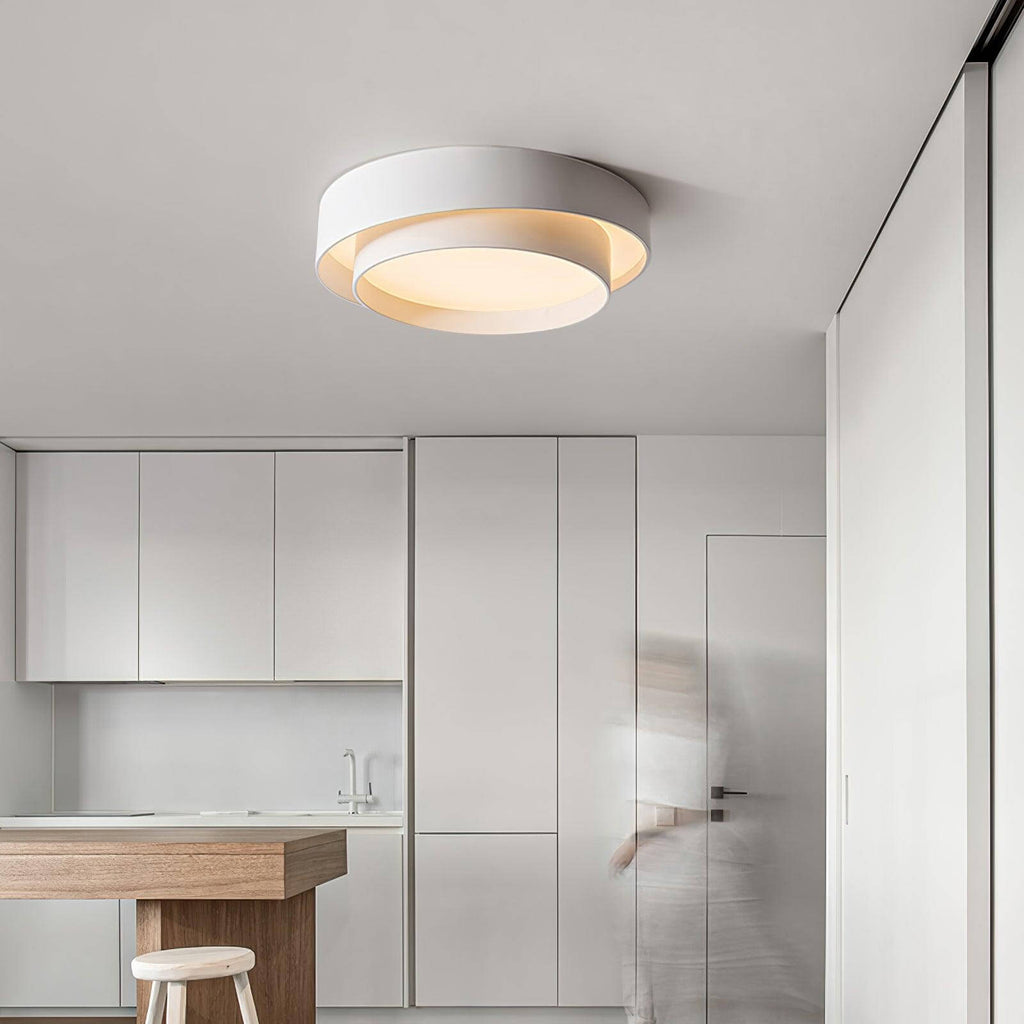 Modern LED ceiling light - round 4