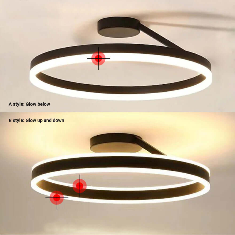 Modern LED ceiling light for living room 8