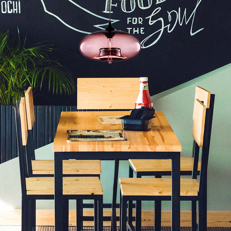 Lumiere | Modern Glass LED Pendant Light in Multiple Colors for Dining and Living Rooms