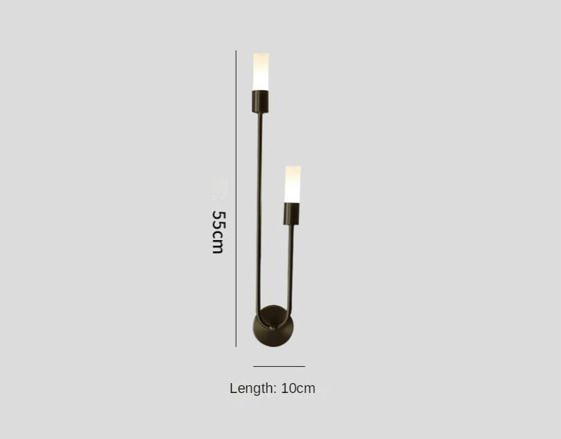 Aurelin | Zeitgenössische Wandleuchte für elegante Schlafzimmerbeleuchtung