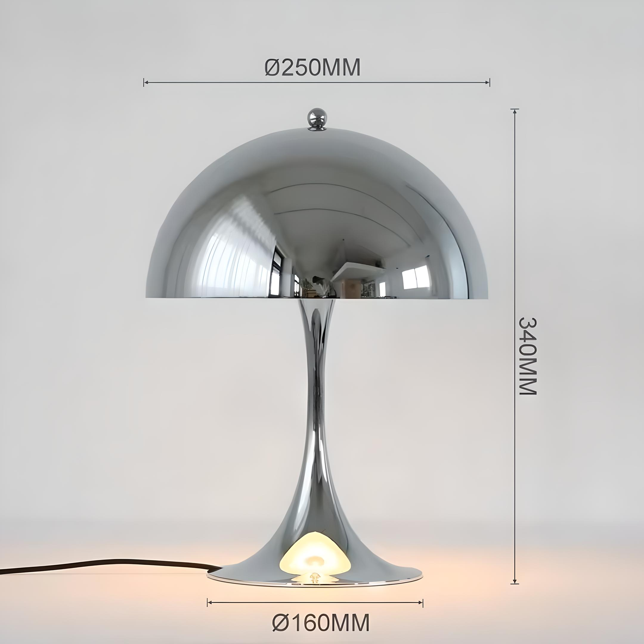Lumenbud | Vintage Style Mushroom Table Lamp