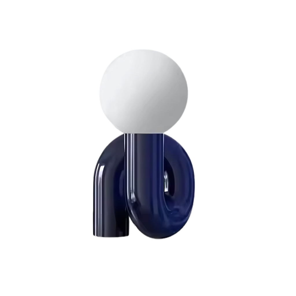 Lysaro | Nordic Glass Desk Lamp in Postmodern Style for Bedrooms, Hotels and Studies