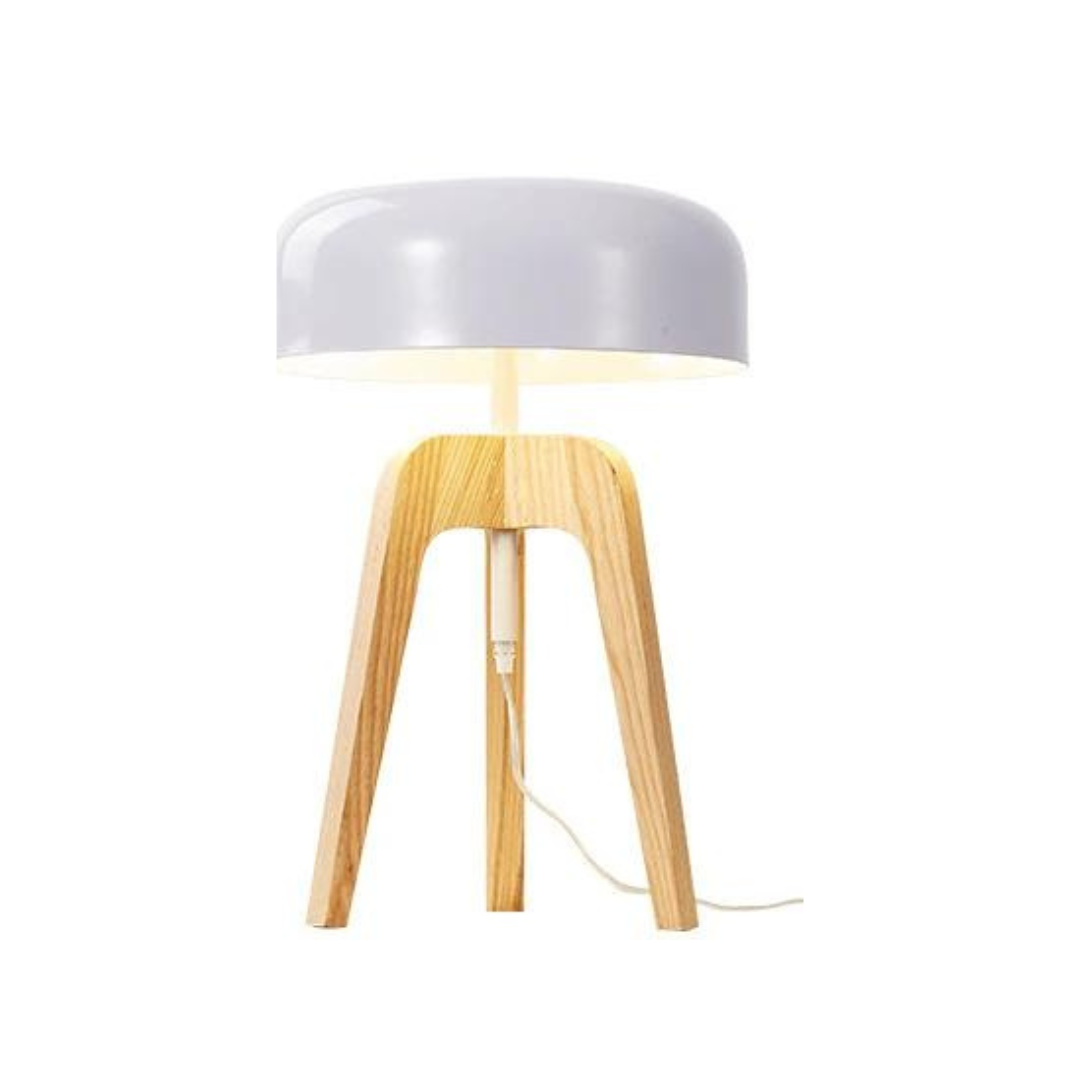 Ravello | Classic Floor Lamp in Wood-Bamboo Design With Elegant Walnut Finish