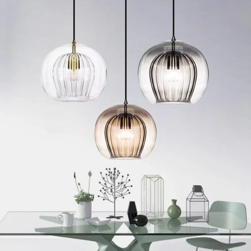 Aurena Modern Glass Pendant Ceiling Light for Elegant Interiors