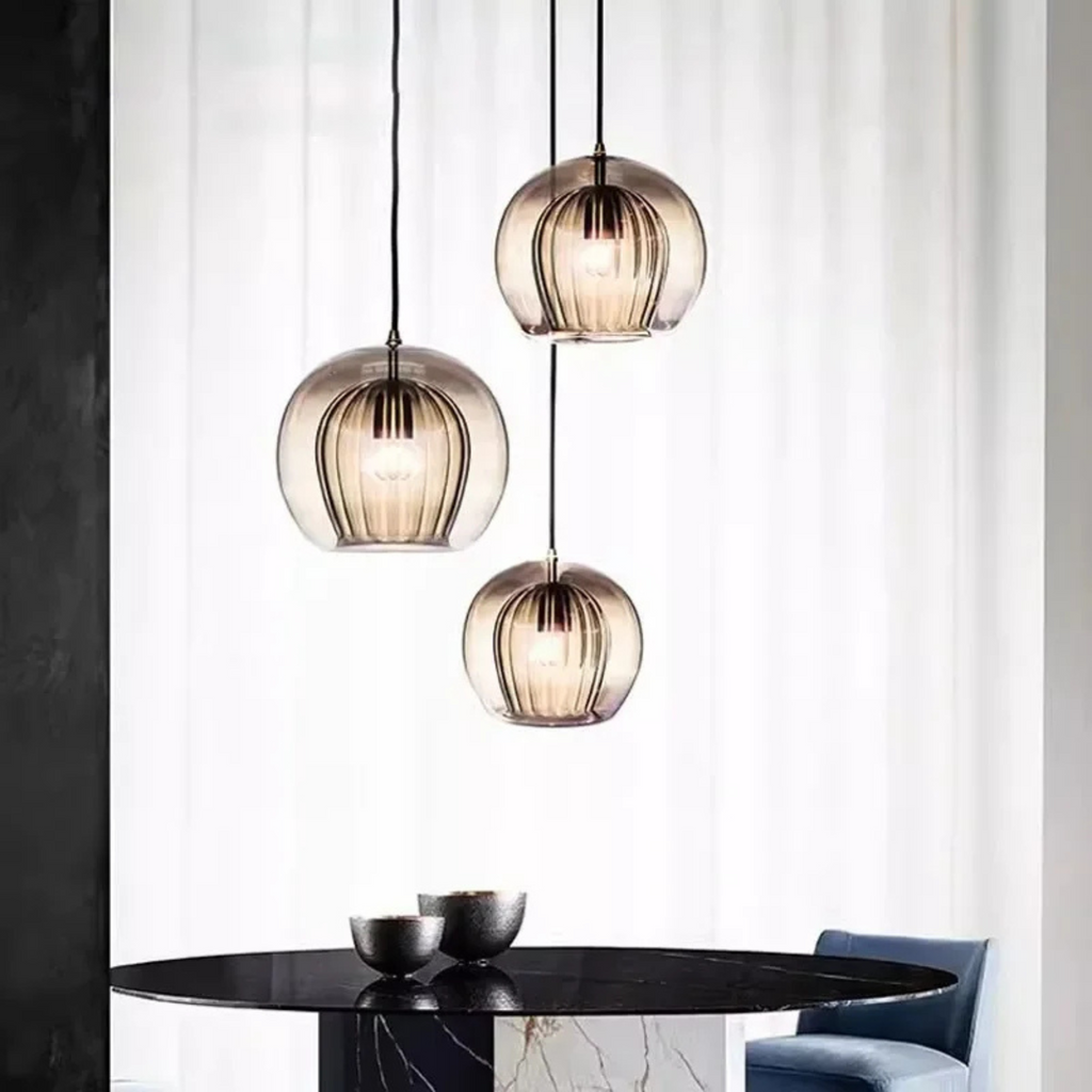 Aurena Modern Glass Pendant Ceiling Light for Elegant Interiors