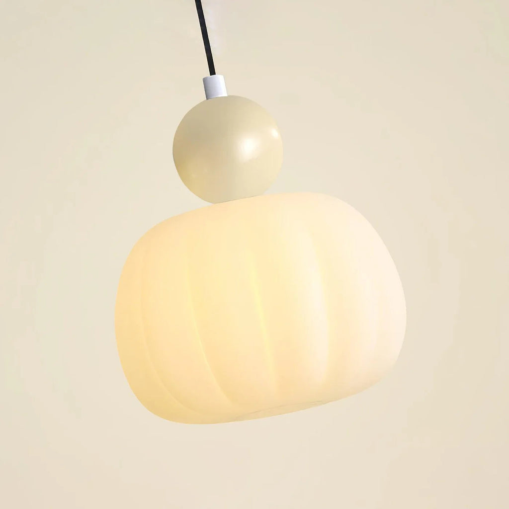 Aria White Glass Pendant Light