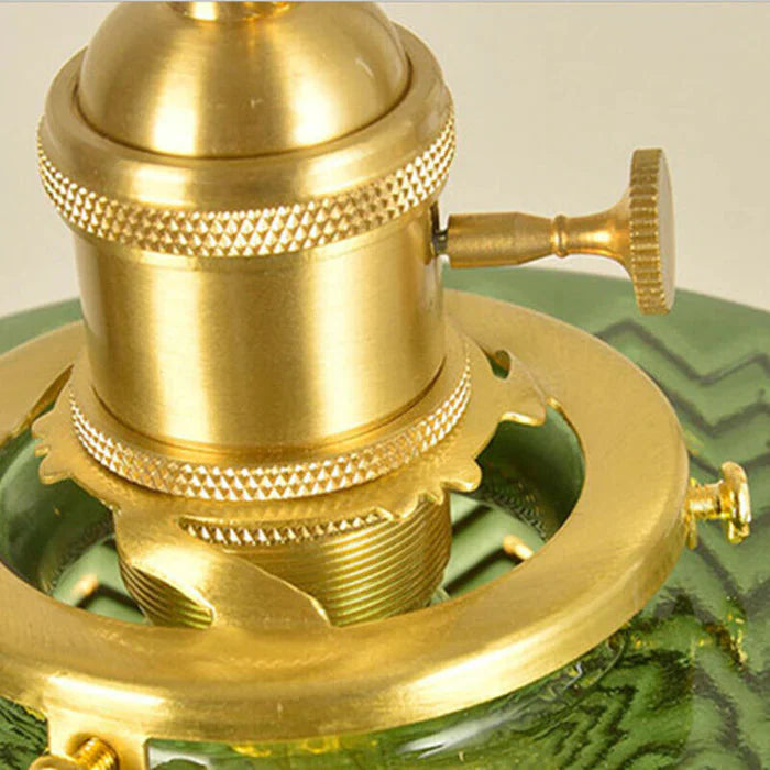 Fluted Glass Pendant Light