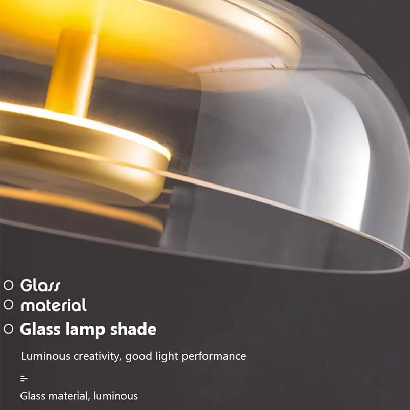 Luminelle Elegant LED Glass Pendant Light