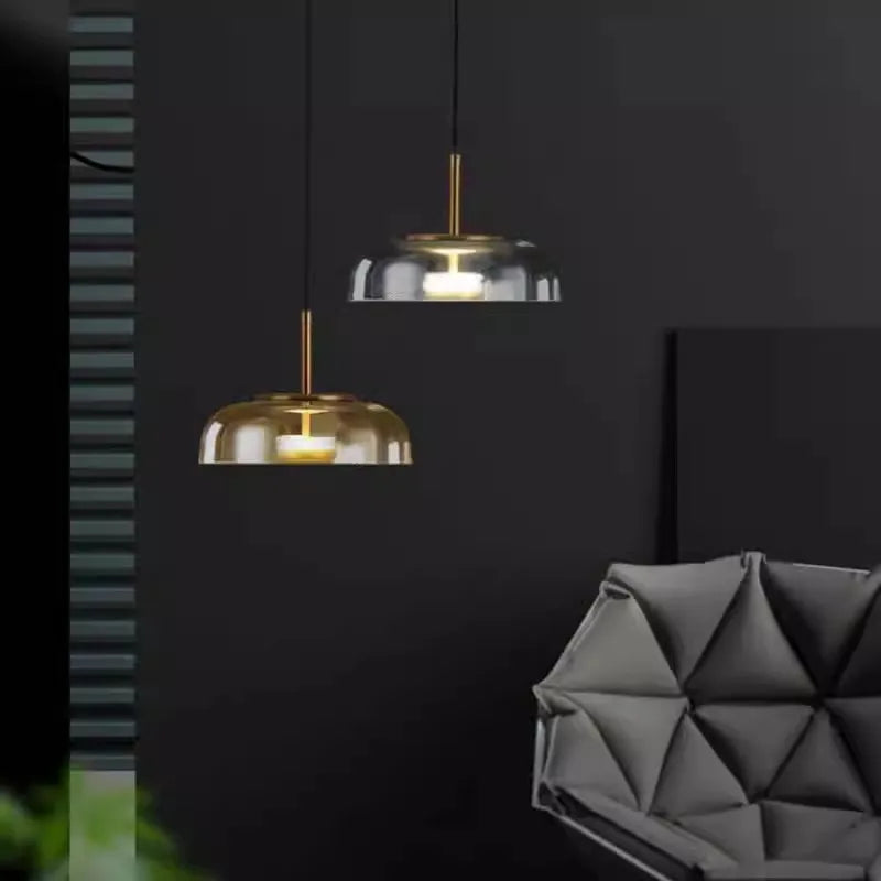 Kirrea | Nordic Glass LED Pendant Light for Modern Interiors