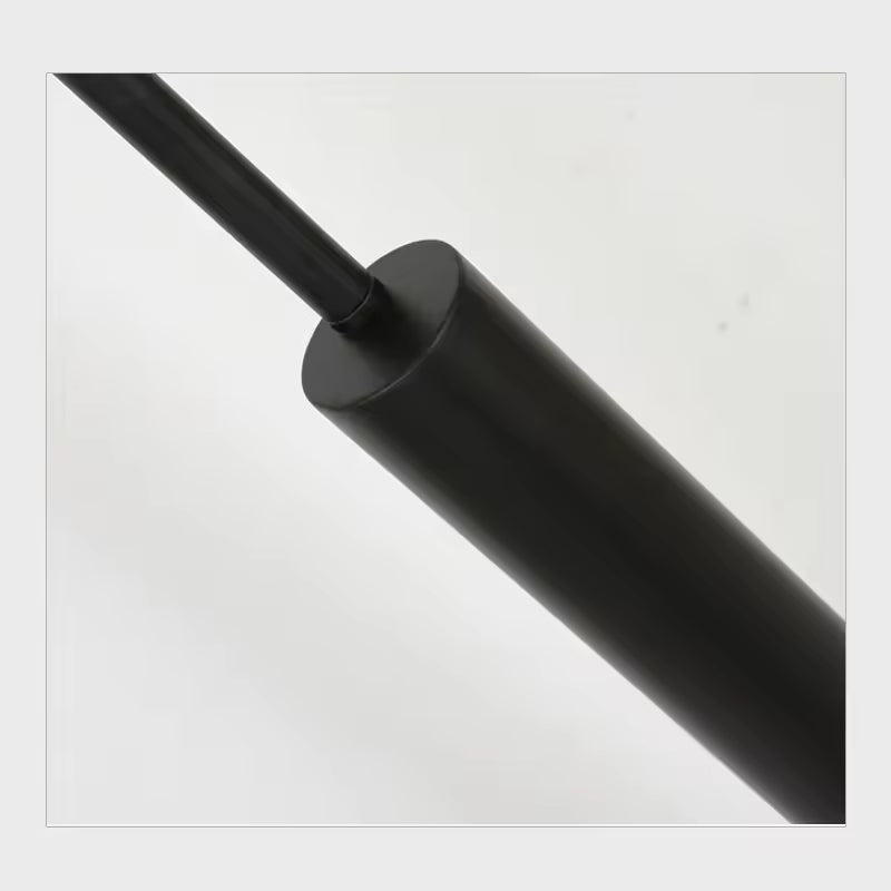 Lynrae | Nordic Minimalist Floor Lamp in Black With Up and Down LED Lighting