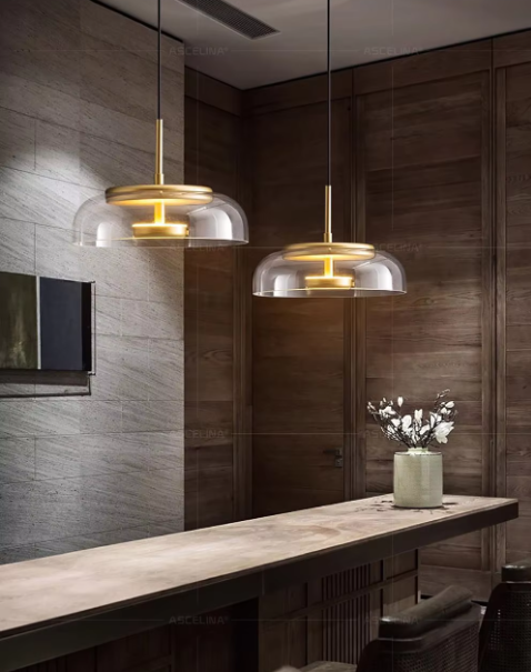Kirrea | Nordic Glass LED Pendant Light for Modern Interiors