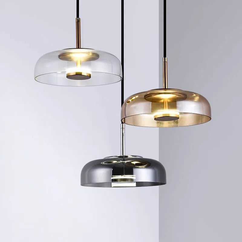 Kirrea | Nordic Glass LED Pendant Light for Modern Interiors