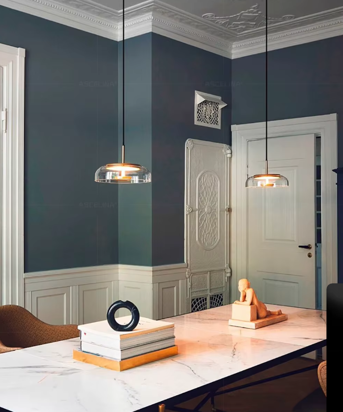 Luminelle Elegant LED Glass Pendant Light