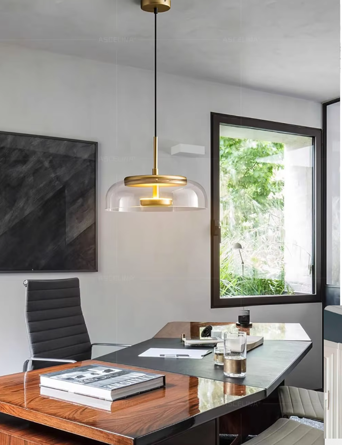 Luminelle Elegant LED Glass Pendant Light