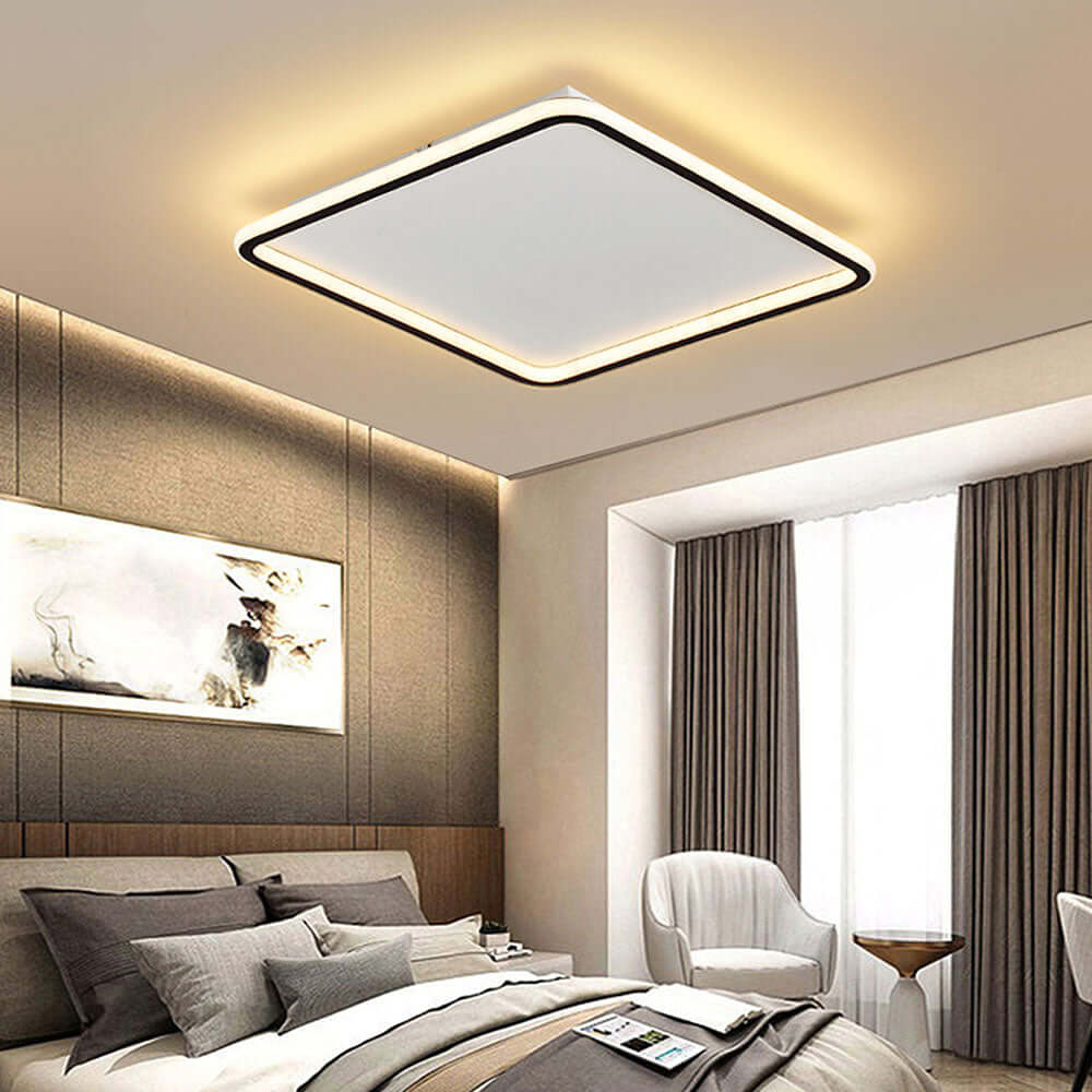 Square LED ceiling light 0