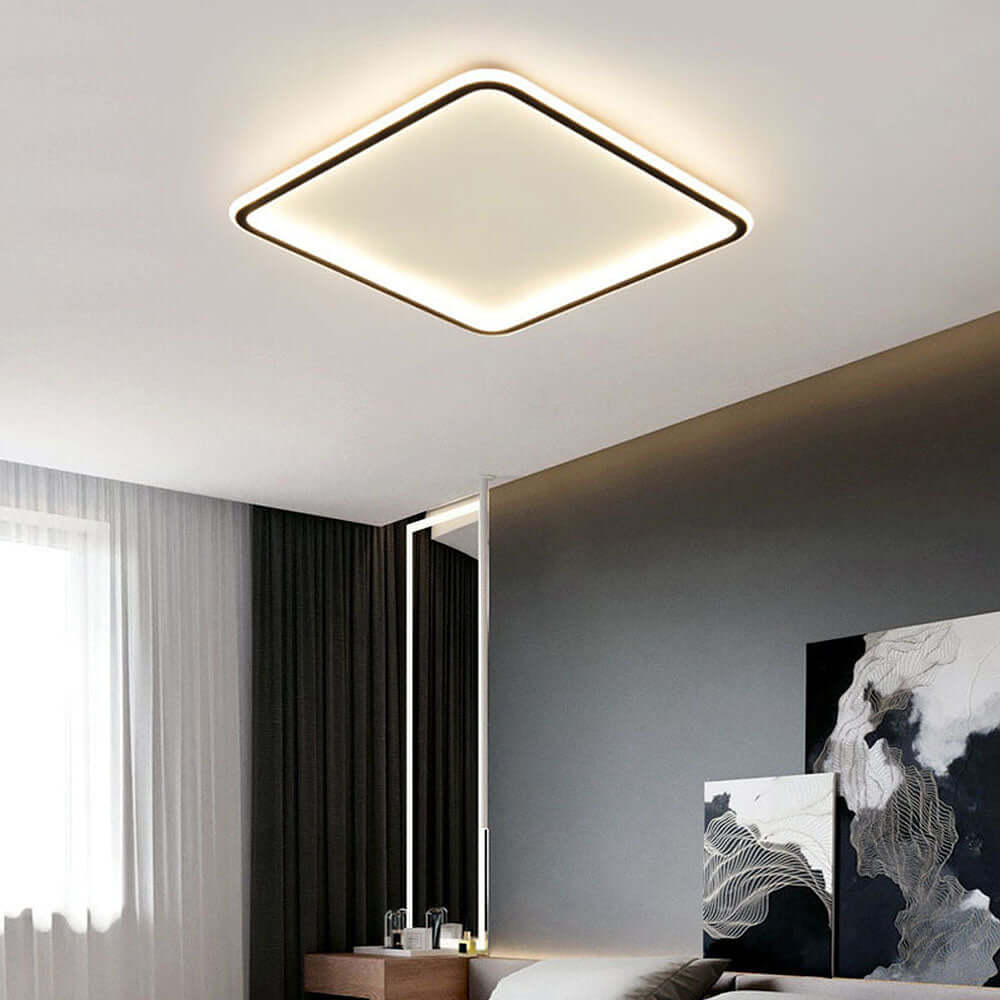 Square LED ceiling light 1